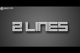 2 Lines: A Clean, Bold Sans Serif Font for Campaign Clarity