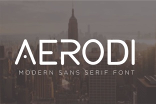 Aerodi: A Modern Typeface for Editorial Design