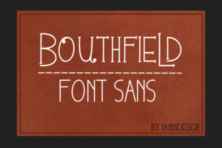 Bouthfield Font: Modern Typography for Editorial Design