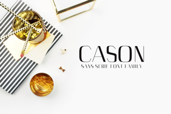 Cason Family: A Modern Font for Clear Campaigns