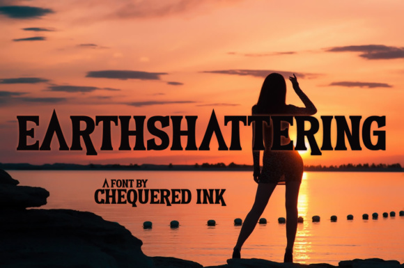 Earthshattering: A Font That Shakes Up Web Design