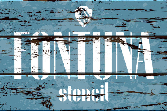 Fontuna Stencil: A Modern Font for Creative Makers
