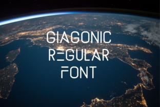 Giagonic: A Modern Serif for Web Design