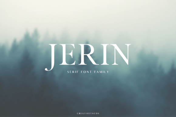 Jerin: A Font That Elevates Your Brand