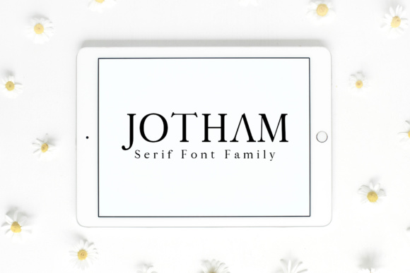 Jotham: A Modern Serif Typeface for Impactful Design