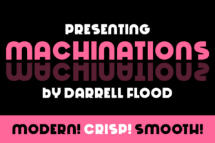 Machinations: A Modern Serif Font for Campaigns