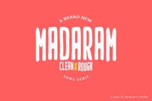 Madaram: A Bold Sans Serif for Digital Campaigns