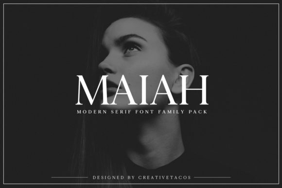Maiah Family: A Serif Font for Real Projects