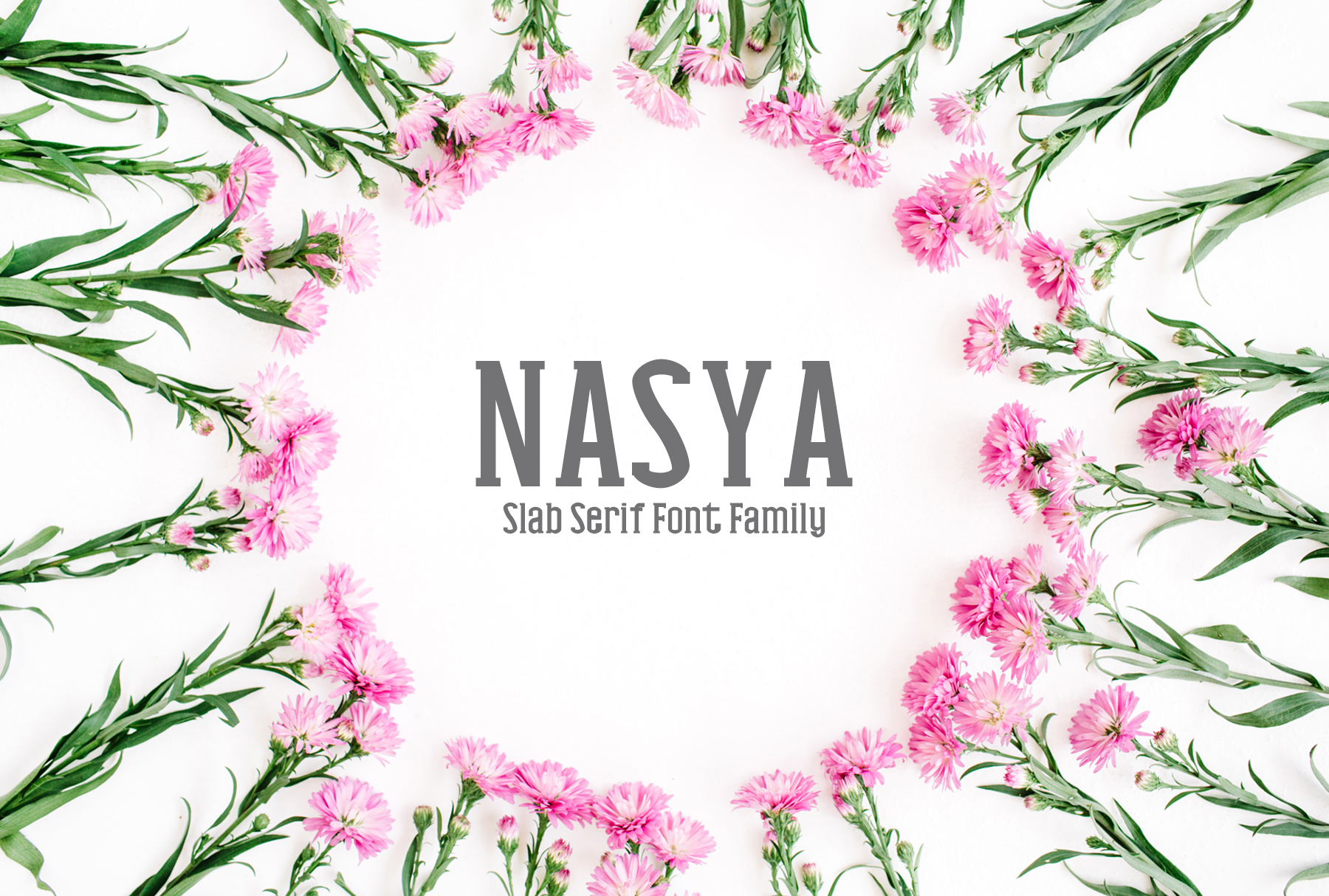Nasya: A Modern Slab Serif Font