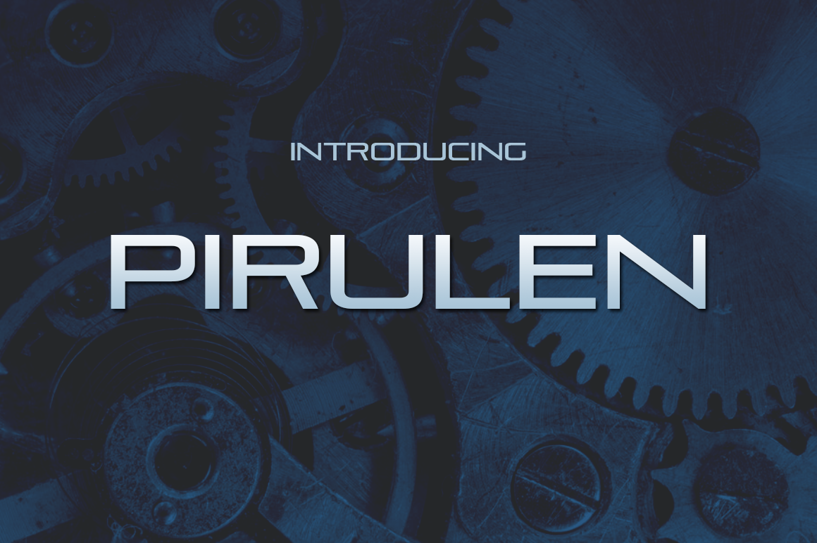 Pirulen: A Bold Font for Digital Campaigns