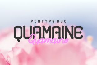 Quamaine Duo: A Modern Serif Font for Creative Projects