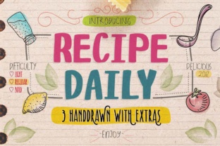 Recipe Daily Font Review