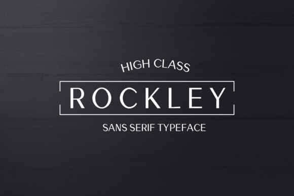 Rockley Family: A Modern Typeface for Editorial Design