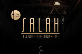 Salah: A Font for Elegant Design