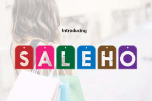 Saleho: A Bold Decorative Font for Creative Projects