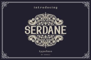 Serdane: A Stylish Serif for Business