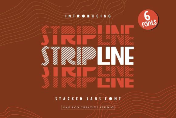 Strip Line: A Modern Font for Business Success