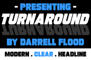 Turnaround Font for Professional Branding