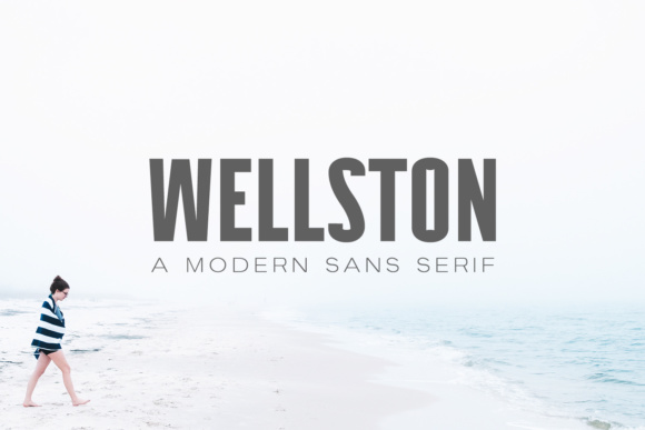 Wellston: A Modern Sans Serif for Web Design