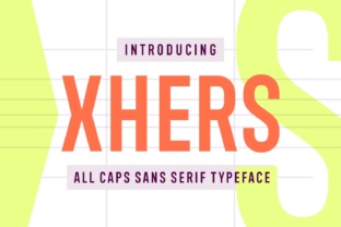Xhers: A Modern Typeface for Digital Marketing
